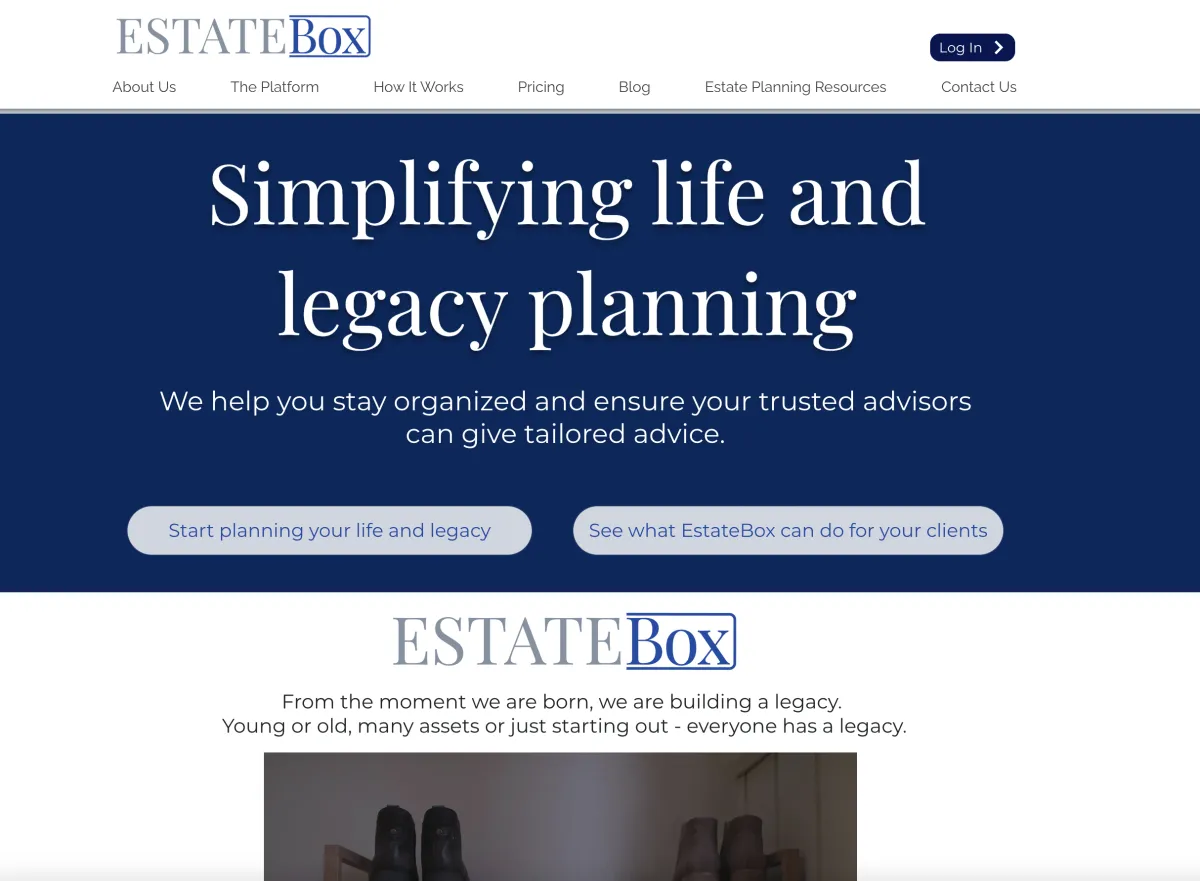 Estatebox project screenshot